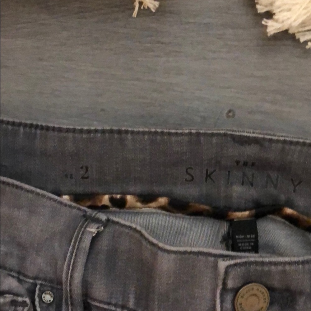 WHBM Grey Jeans - Picture 4 of 4